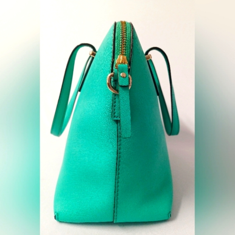Kate Spade Teal Cedar Street Maise Satchel/Crossbody NWOT w/ Dustbag $298 Retail - Picture 9 of 16